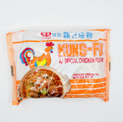 A packaged Ve Wong Kung Fu Chicken Ramen Noodles Soup chicken noodles