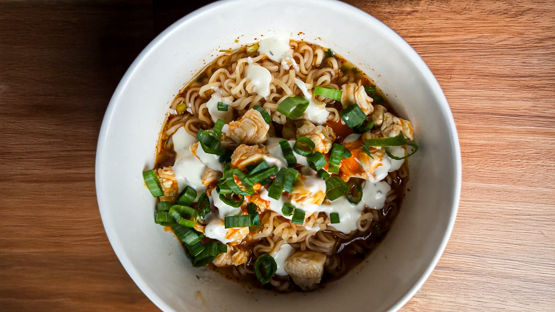 Buffalo Chicken Ramen