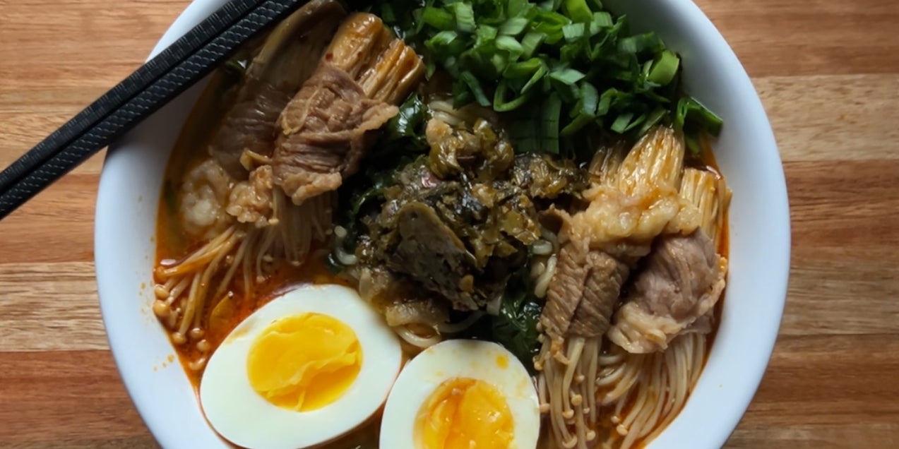 Shabu Shabu Beef and Veggie Ramen
