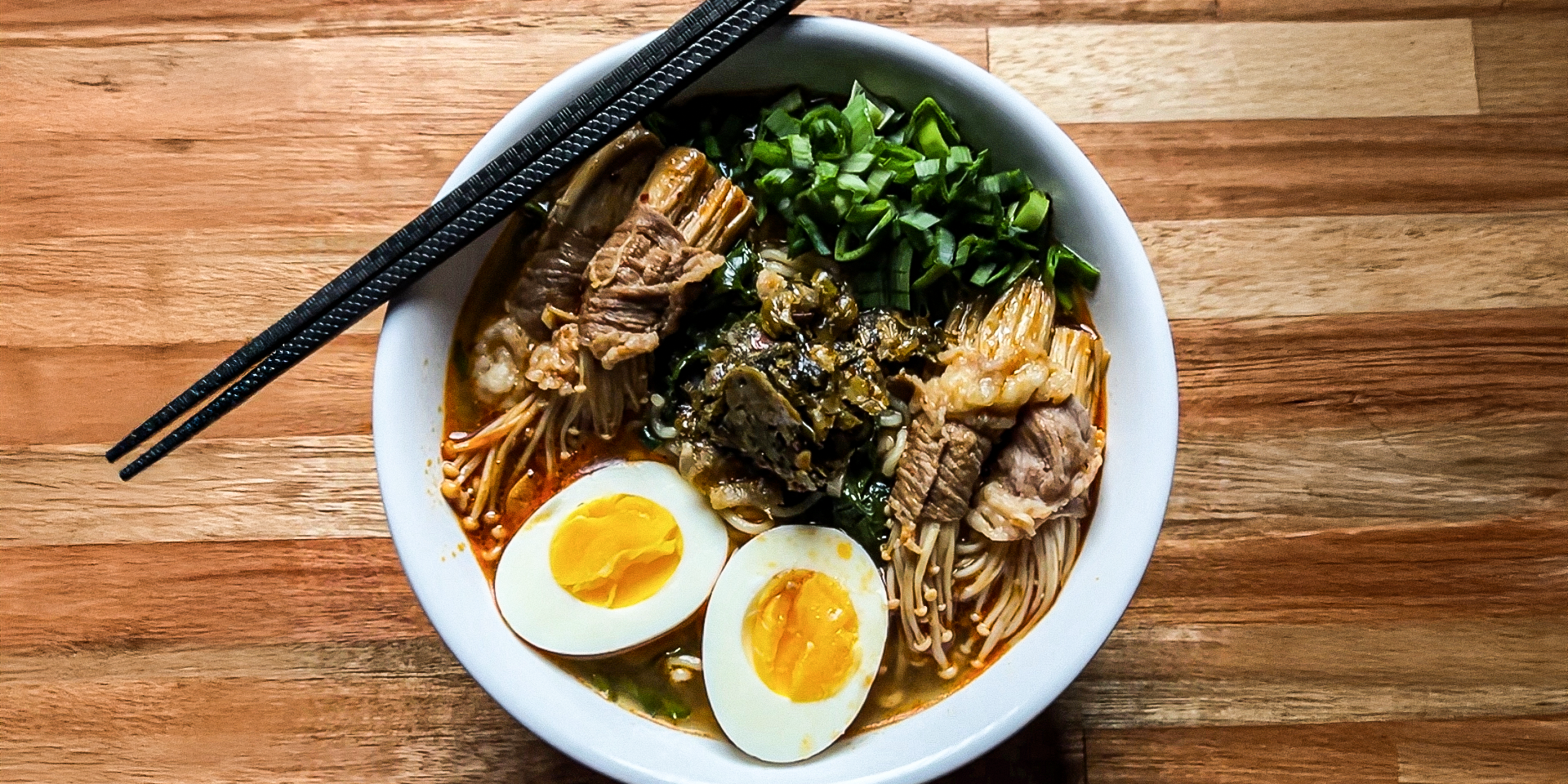 Shabu Shabu Beef and Veggie Ramen