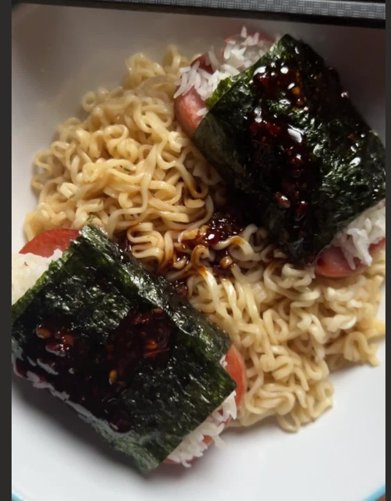 Spam Instant Ramen Recipe