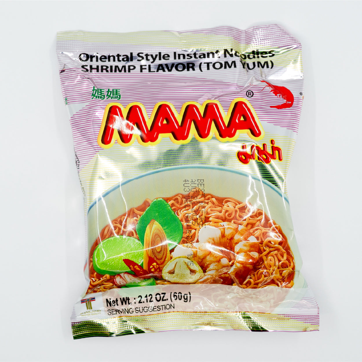 Mama Shrimp Tom Yum Flavor Instant Ramen Noodles Project Ramen