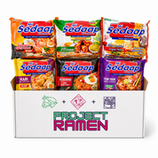 Mi Sedaap Instant Noodle and Stir Fry Variety Bundle Box – 12 or 18 Pack