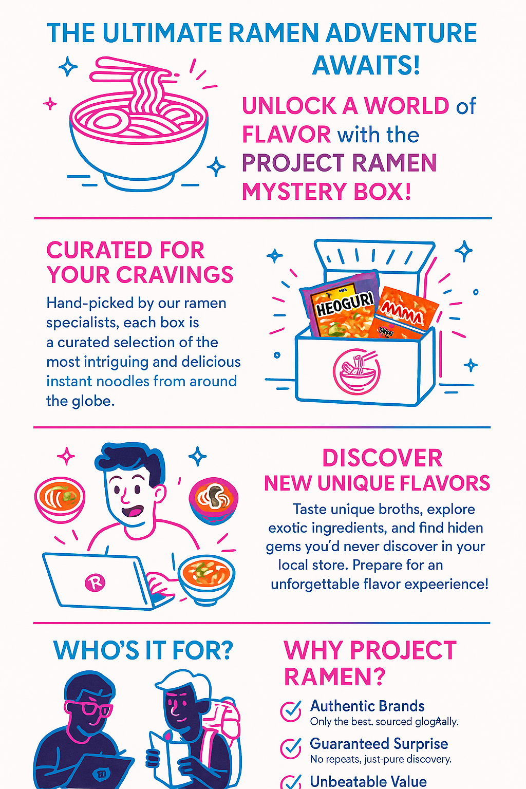 Vegetarian Instant Ramen Bundle | Meat-Free Global Flavors | Veggie Instant Ramen Soup |15/30 Count |