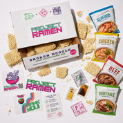 Broken Noodle Value Instant Ramen Box | 12 Pack | Assorted Imperfect Ramen Variety Bundle