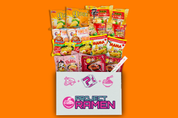 chicken variety instant ramen mystery box, Ramen variety box bundle gift box, Project Ramen, chicken instant ramen gift box, gift box, birthday holiday celebration gift, project ramen