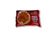 LuckyMe Pancit Canton Hot & Spicy Chili Instant Noodles | Filipino Chow-Mein Style Dry Ramen | 15, 18, 30, or 72 Pack