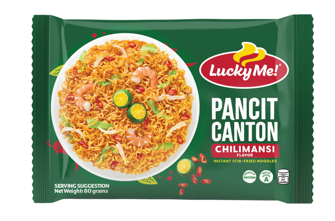 Luckyme Chilimansi Instant Ramen Noodle Soup Style (18 Pack / 24 Pack/ 48 Pack)