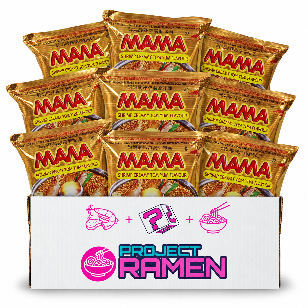 mama creamy shrimp tom yum instant ramen noodle soup 15 30 pack online shop project ramen shop