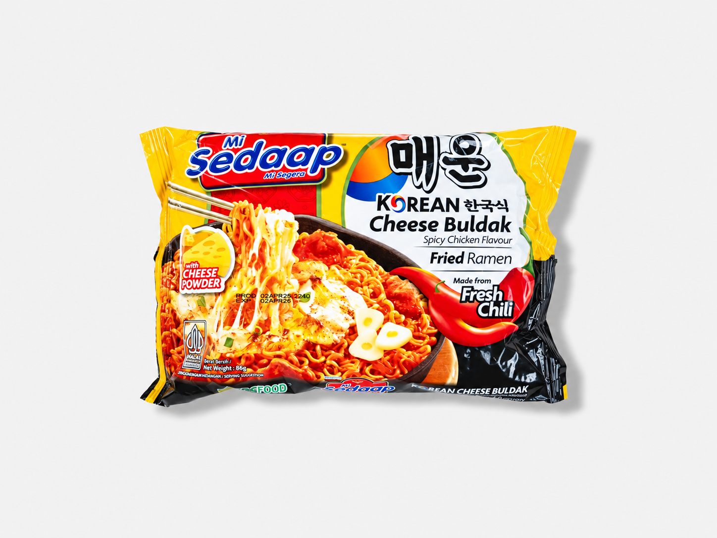 Mi Sedaap Instant Noodle and Stir Fry Variety Bundle Box – 12/18/24 Pack | Half Case and Bulk Ramen Packs