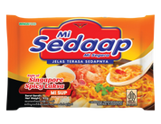 Mi Sedaap Noodle Spicy Laksa Instant Ramen Noodle Soup Indonesian Style (15 Pack / 20 Pack / 40 Pack)
