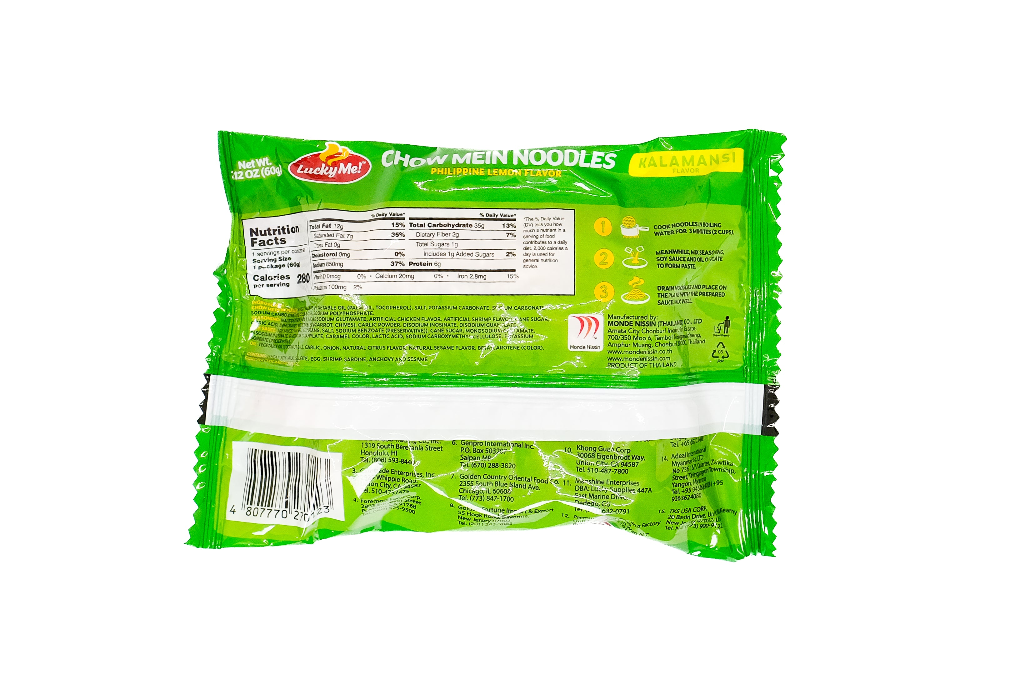 Luckyme Kalamansi Philippine Lemon Instant Ramen Noodle Soup Philippine Style (15 Pack/ 18 Pack / 30 Pack / 72 Pack)
