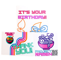 Ramen Gift Bundle Box | 16 Curated Ramen Packages | Birthdays - Thank You - Feel Better, Boxes