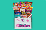 variety instant ramen mystery box, Ramen variety box bundle gift box, Project Ramen, instant ramen gift box, gift box, birthday holiday celebration gift, project ramen