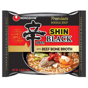 Nongshim Shin Black Ramen 12 in a case
