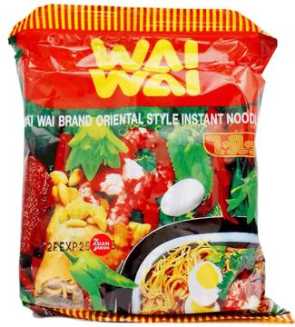Wai Wai Instant Ramen Variety Bundle Gift Box | 15/20 Count | 5 Flavors | Perfect for Ramen Lovers | Exotic Spicy Flavors